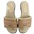 Sandali piatti in suede beige shearling Dway Christian Dior 37 usati