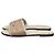 Sandali piatti in suede beige shearling Dway Christian Dior 37 usati - vista 2