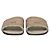 Sandali piatti in suede beige shearling Dway Christian Dior 37 usati - vista 4