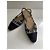 Chanel Scarpe Slingback in Tweed Blu Navy - vista 3