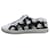 Yves Saint Laurent Baskets en toile et cuir Saint Laurent Paris Noir Blanc  - vue 3