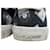 Yves Saint Laurent Baskets en toile et cuir Saint Laurent Paris Noir Blanc  - vue 7