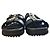 Sandalias de shearling Rockstud Valentino Garavani Negro - vista 2