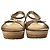 Sandali in pelle Jimmy Choo Marrone - vista 2
