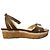 Sandali in pelle Jimmy Choo Marrone - vista 4