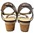 Sandali in pelle Jimmy Choo Marrone - vista 5