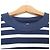 Autre Marque Langarm-Pullover Border Lois CRAYON Blau - Ansicht 3