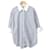 Camicia oversize a righe Acne Studios Blu
