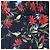 Autre Marque Stretch-Velours-Blumenmusterkleid GUILD PRIME Schwarz - Ansicht 5