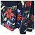 Autre Marque Stretch-Velours-Blumenmusterkleid GUILD PRIME Schwarz - Ansicht 6