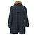 Autre Marque Abrigo de piel de conejo negro GUILD PRIME Verde Azul marino - vista 2