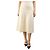 Giorgio Armani Falda midi crema - talla UK 14 Crudo
