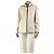 Giorgio Armani Neutrale Kreppjacke - Größe UK 14