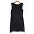 Autre Marque Kleid mit Spitzenbesatz Paule Ka Schwarz