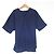 Autre Marque Kurzarmbluse United Arrows green label relaxing Blau Marineblau
