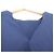 Autre Marque Kurzarmbluse United Arrows green label relaxing Blau Marineblau - Ansicht 3