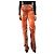 Salvatore Ferragamo Pantalones de vinilo marrón - talla UK 6 Castaño