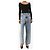 Alaïa Blaue Acid-Wash-Jeans - Größe UK 6 - Ansicht 2