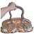 Sac à main Dior en toile imprimée et cuir Marron Multicolore