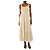 Juliet Dunn Vestido slip de algodón bordado blanco - talla S