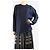 Sofie d'Hoore Top de lana con costuras en contraste navy - tamaño UK 8 Azul marino - vista 3