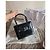 Borsa a Mano Dior in Pelle Verniciata Nera Nero - vista 2