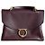 Borsa a mano Salvatore Ferragamo in pelle bordeaux Bordò