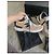Sneakers Chanel in Pelle e Tessuto Rosa Nero Bianco Grigio - vista 10