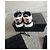 Sneakers Chanel in Pelle e Tessuto Rosa Nero Bianco Grigio - vista 4