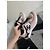 Sneakers Chanel in Pelle e Tessuto Rosa Nero Bianco Grigio - vista 8