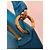 Borsa Jacquemus Le Chiquito Donna Blu - vista 12