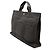Hermès Tasche Herline MM aus grauem Canvas Braun Anthrazitgrau - Ansicht 2