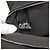 Hermès Tasche Herline MM aus grauem Canvas Braun Anthrazitgrau - Ansicht 5
