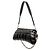Borsa Gucci piccola in pelle trapuntata nera con catena Horsebit Nero - vista 2