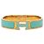 Bracciale PM Clic H in smalto blu stretto Hermès