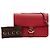 Gucci Rosso Medio Dollar Pelle di Vitello Borsa a Spalla Interlocking G - vista 10