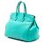 Hermès Birkin Retourne 35 in Blu Swift Turchese - vista 2