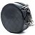 Borsa rotonda in vernice nera Chanel As Earth Nero - vista 2