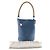 Borsa a Spalla Hermès Manjoir MM Blu - vista 15