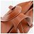 Borsa Tote Hermès Tar Marrone in Pelle Taurillon Clemence - vista 5