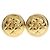 Orecchini vintage a clip Chanel Coco Mark D'oro