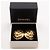 Orecchini vintage a clip Chanel Coco Mark D'oro - vista 11