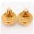 Orecchini vintage a clip Chanel Coco Mark D'oro - vista 4