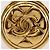 Orecchini vintage a clip Chanel Coco Mark D'oro - vista 5