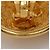 Orecchini vintage a clip Chanel Coco Mark D'oro - vista 9