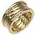 Bulgari Anello B.zero1 4 bande in oro giallo 18K Bvlgari D'oro