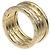 Bulgari Anello B.zero1 4 bande in oro giallo 18K Bvlgari D'oro - vista 3