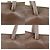 Borsa/tote in pelle di vitello marrone e nylon Prada - vista 9