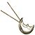 Collana a forma di luna crescente Tiffany & Co. in oro giallo 18K