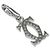Cartier 2C Charm Pendant in 18K White Gold - view 2